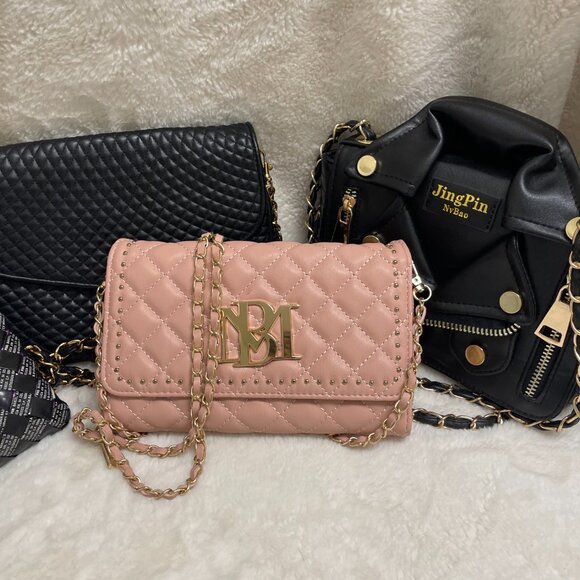 6 Brand Name Purses, Edgy, Classic, Feminine, Colorful, Formal, BUNDLE - Picture 10 of 10